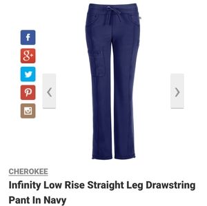 Cherokee scrub pants.